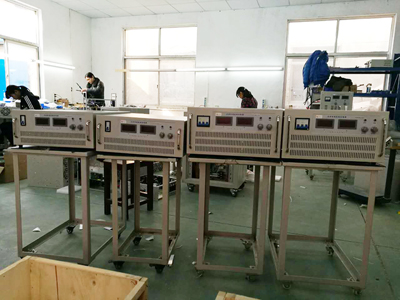 交付上海某合資公司四臺(tái)直流電源